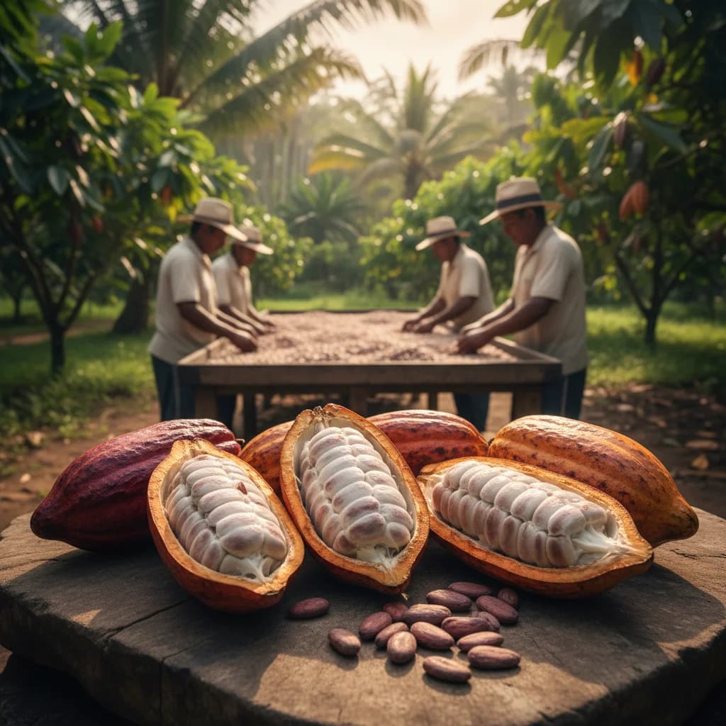Cocoa Prices Crash Below $3,100/Ton From Record Highs as 287,000-Tonne Global Surplus Emerges — Ecuador Positioned to Become World's No. 2 Producer