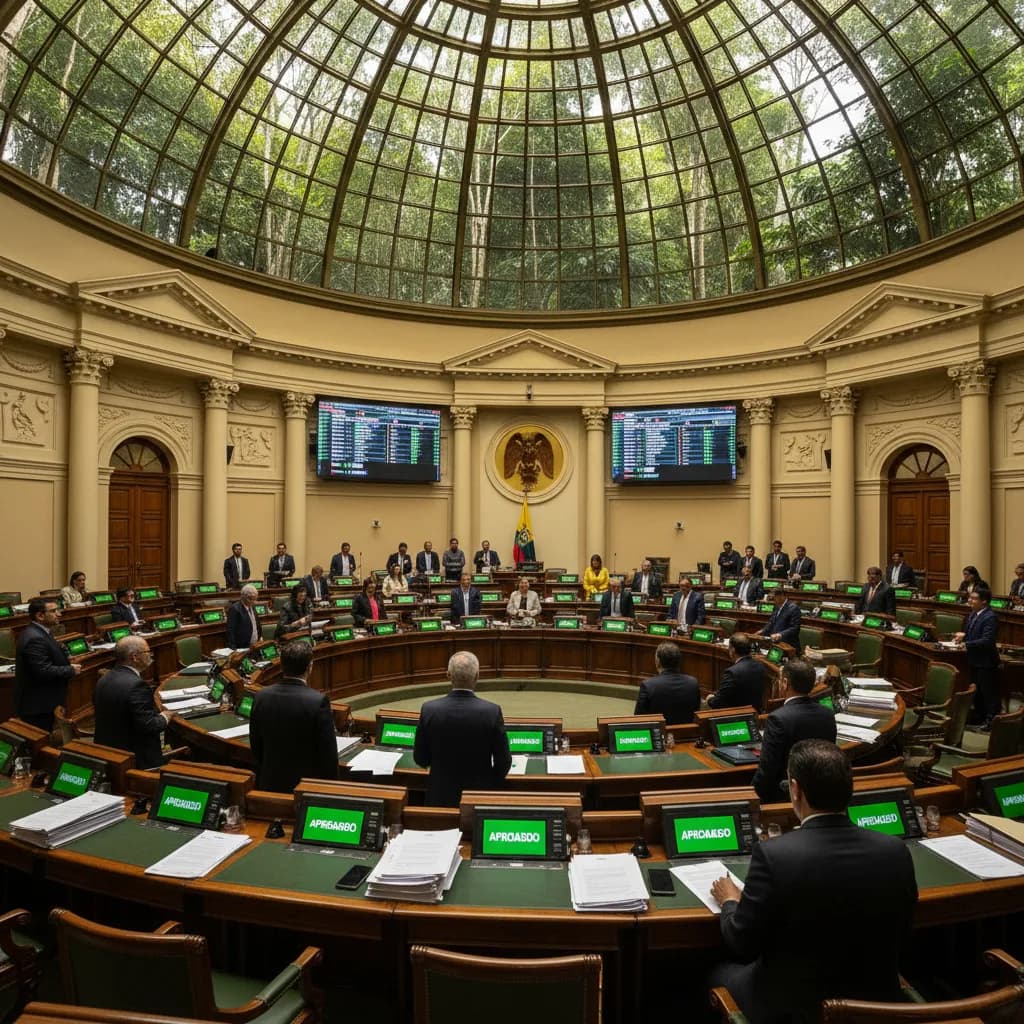 Ecuador's National Assembly Votes 117-20 to Legalize Carbon Markets, Ending 16-Year De Facto Ban and Opening a New Asset Class