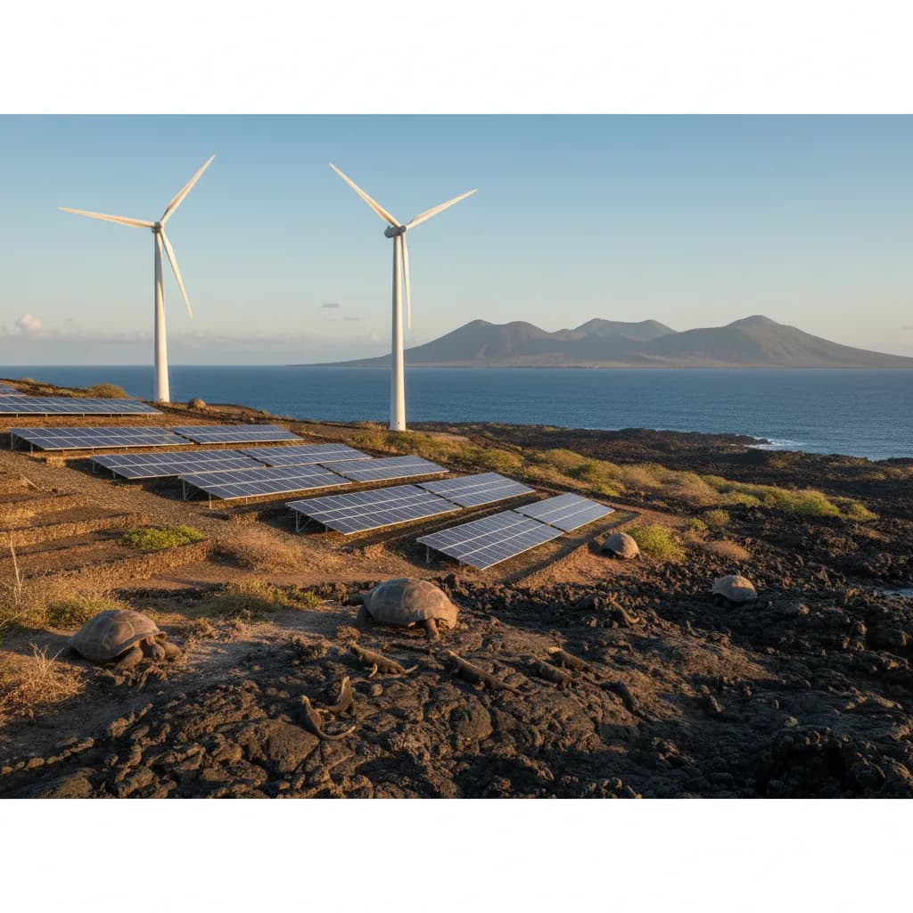 $117.6 Million IDB-Backed Investment Targets 85% Renewable Power in Galapagos by 2030, 100% by 2040