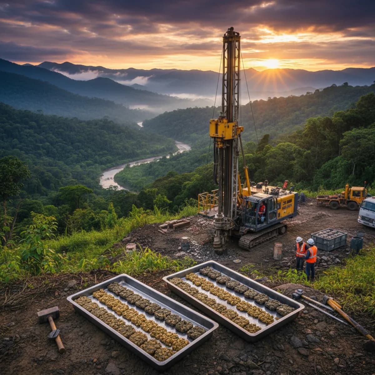 Lundin Gold Commits $100 Million to 2026 Ecuador Exploration, Deploys 18 Rigs Across 133,000-Meter Drill Program to Extend Fruta del Norte Mine Life