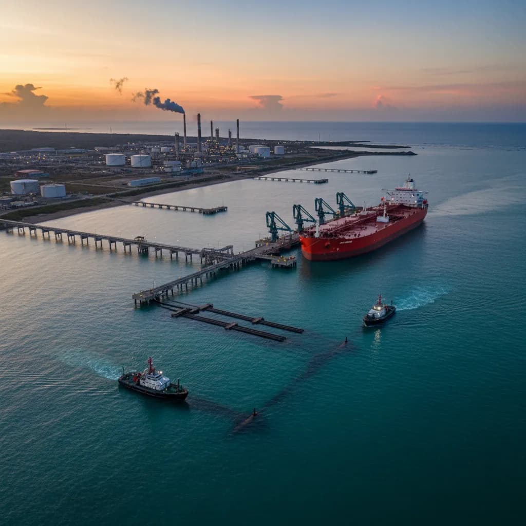 Petroecuador Declares Force Majeure at Esmeraldas Maritime Terminal After Tanker Strikes Submarine Pipeline, Disrupting Fuel Supply to Northern Ecuador